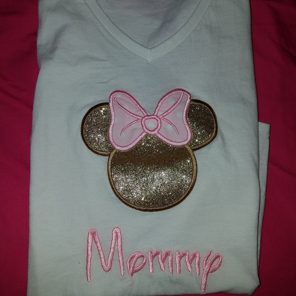 mom shirt minnie mousse